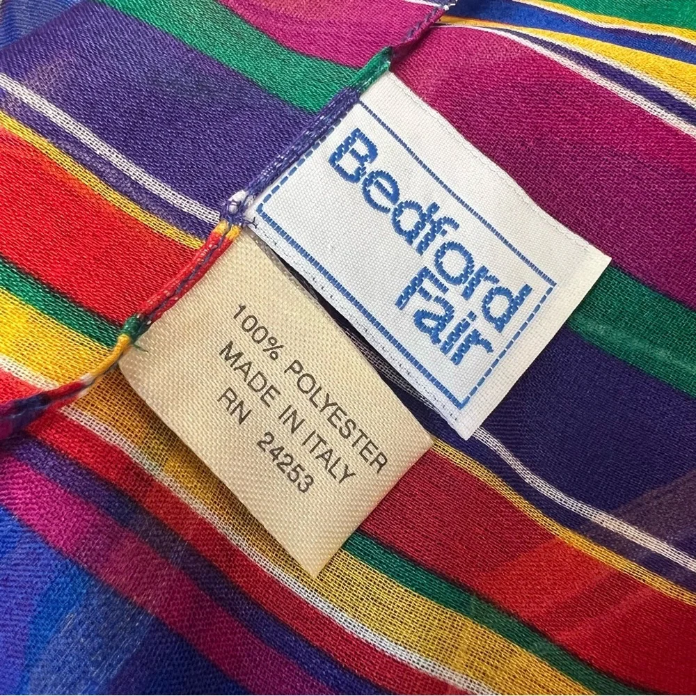 BEDFORD FAIR Vintage Scarf